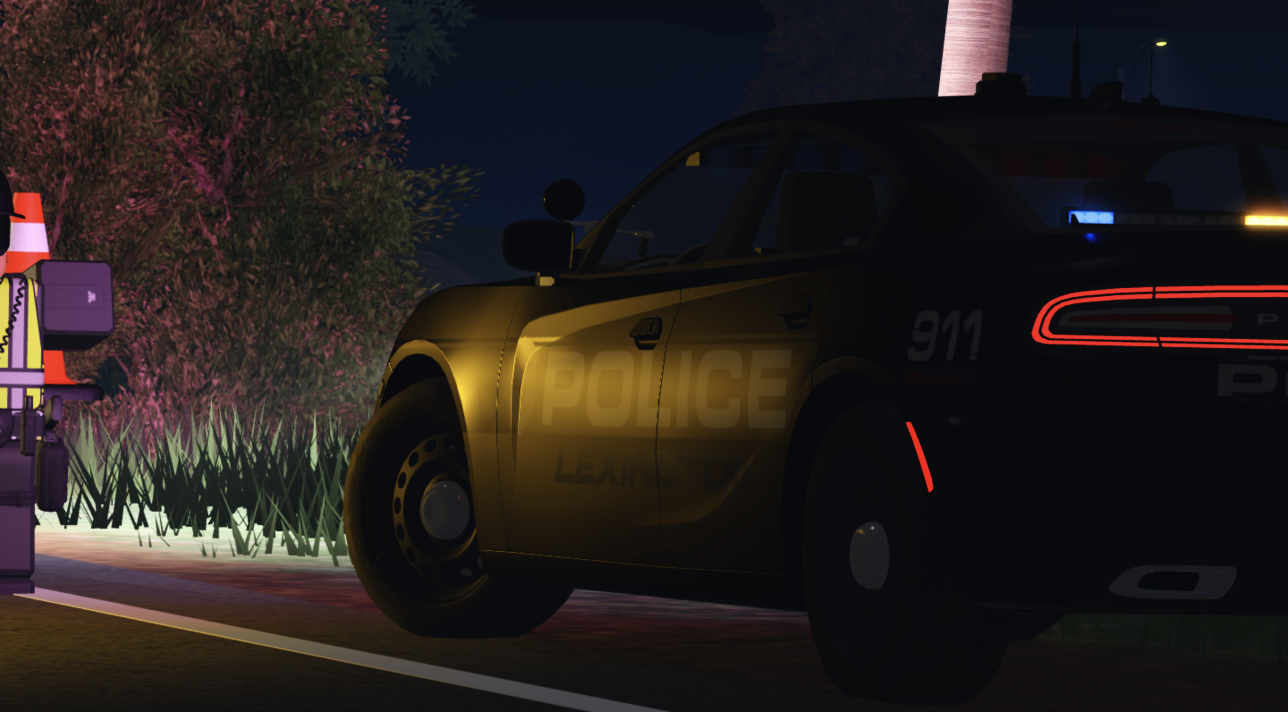 Lexington Police Department scene