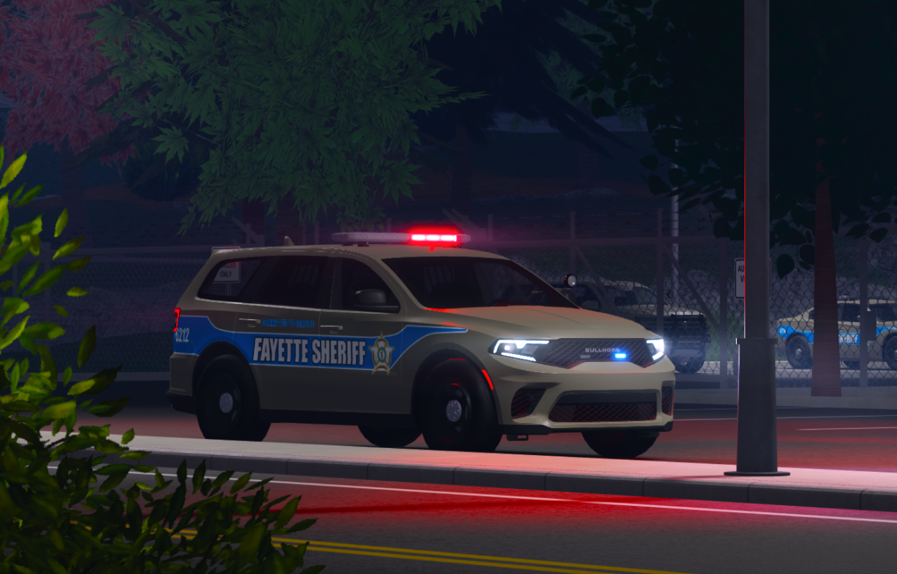 Fayette Sheriff's Office scene